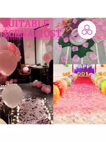 1000Pcs Pink Rose Petals Rose Petals For Wedding Party,Proposal Anniversary Decorations Home Decor 500/800/2000/4000/10000pcs,Wedding Decor,Home Decor ,Room Decor Party Favors Bride Gifts Birthday Graduation Birthday Decorations Party Decorations Bachelorette