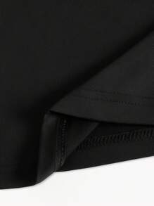 INAWLY Cămașă cu mânecă scurtă, cu mâneci scurte, cu mai multe dimensiuni, de culoare uni, pentru uzură zilnică - Multicolor - Vizualizare 4