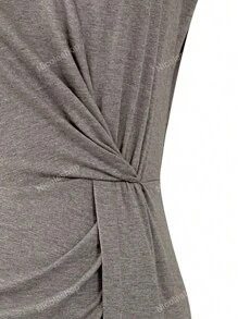 Robe confortable pour femmes, élégante et polyvalente, avec encolure croisée, pour le travail, les déplacements, la plage, les vacances, la lune de miel et les rendez-vous