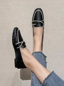 Mengshangli Flat Slip-On Casual Loafers For Women, Soft Sole Comfort Driving Moccasins Shoes