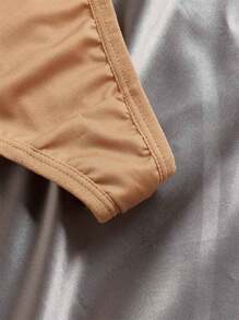 Shein Underwear&Sleepwear Basics 4packs Microfiber Plain No Show Sexy Panties Set