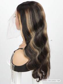1B/27 Transparent Lace Ombre Honey Blonde Piano Color Body Wave Pre Plucked 13x6 Ombre Body Wave Wig Salon Hair Color Wigs Human Hair For Women - S1/27 - View 5