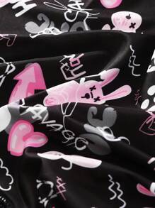 Men's Cartoon Print Woven Boxer Shorts (4pcs/Set) - Multicolor - View 7