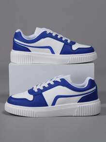 Fall/Winter Ladies' Comfortable Women's Shoes Breathable, Slip-Resistant And Lightweight Sports Sneakers In Royal Blue - Royal Blue - View 3