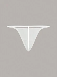 Ocili Leisure Extremely Stretchy & Smooth Low Waist Micro Sexy G-String - White Bridallingerie - White - View 2