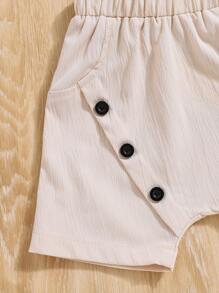 Baby Girls' Casual Shorts, Multiple Pieces Pack, Spring/Summer - Multicolor - View 3