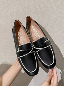 Mengshangli Flat Slip-On Casual Loafers For Women, Soft Sole Comfort Driving Moccasins Shoes