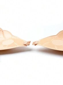 Wedaily Non-Woven Fabric Front Closure Self-Adhesive Bra Pad - Apricot - View 6