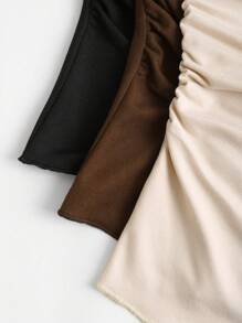 SHEIN Sweetro Sexy Y2K Strapless Women's Top - Multicolor - View 5