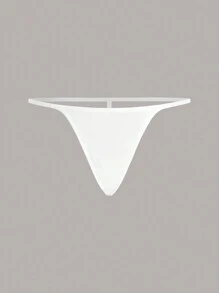 Ocili Leisure Extremely Stretchy & Smooth Low Waist Micro Sexy G-String - White Bridallingerie - White - View 1