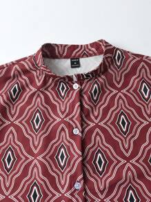 Einreihiges Set mit langärmligem Oberteil und Hose für Tween-Jungen
