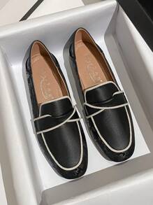 Mengshangli Flat Slip-On Casual Loafers For Women, Soft Sole Comfort Driving Moccasins Shoes