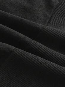 Komfortables Set aus elastischem Shapewear in einfacher, einfarbiger Ausführung für Frauen Große Größen