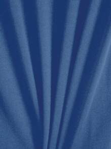 RueChic Tricou cu mânecă scurtă cu imprimeu cu litere pentru bărbați