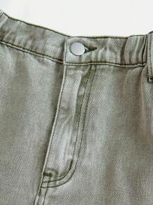 Nuevos vaqueros tejanos de estilo urbano y moderno para adolescentes, con efecto desgastado y lavado con bolsillos