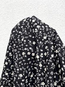SHEIN VCAY Plus Size Vacation Spliced 2 In 1 Dress
