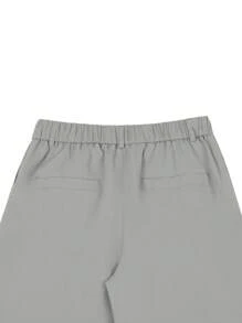 Manfinity Homme Einfache Herren Lässig Hose für den täglichen Gebrauch - Grau - Übersicht 7