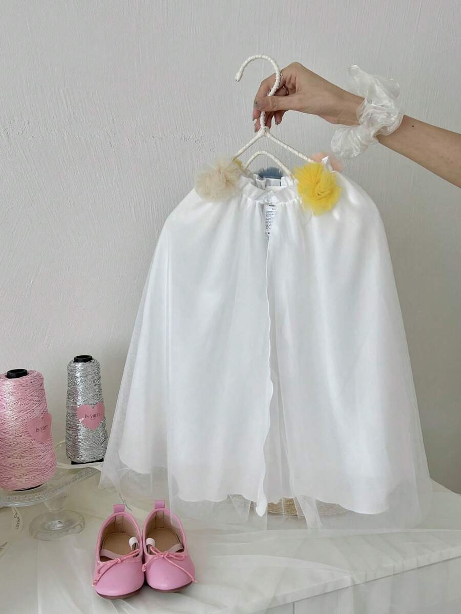 Cape de fée pour bébé fille, accessoire de photographie, costume de déguisement pour fête