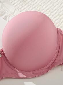 Sutien simplu, multifuncțional, fără bretele, cu sârmă