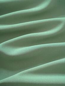 Men Solid Round Neck Tee - Mint Green - View 5