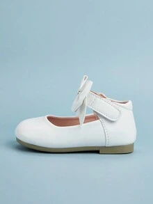 1雙簡約白色公主風鞋，百搭款式 - 白色 - 查看 3