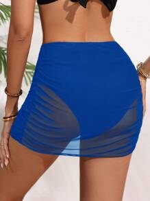 SHEIN Braga de bikini de maternidad sólida para vacaciones de verano