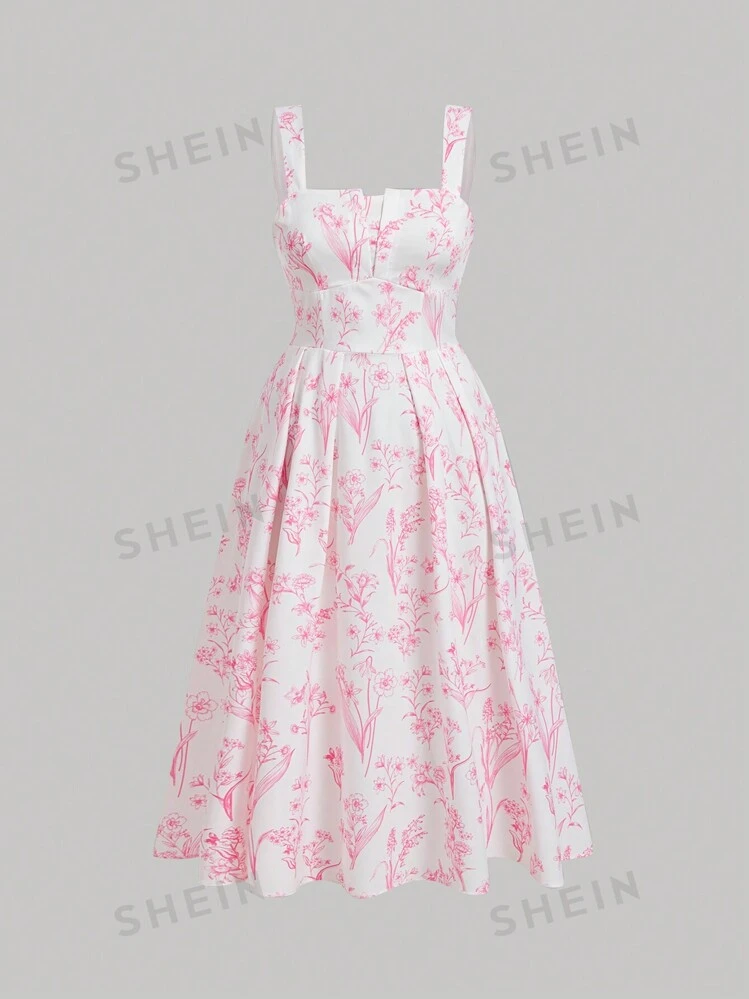 Go plain bust cup strappy dress online