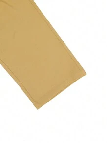 Calvornis Men's Fashion Solid Color Stretchy Casual Suit Pants - Khaki - View 4