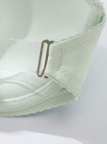 Romantic & Sexy Strapless Smooth Underwire Bra, 3pcs/Set With Invisible Shoulder Straps For Various Wear (Gift) - Multicolor - View 4