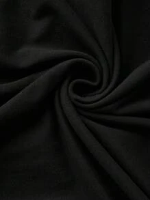 Zolique Conjunto sexy de 2 piezas para verano con top halter cruzado de unicolor y falda de tajo alto