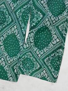 EMERY ROSE Pantalones sueltos estampados de talla grande, adecuados para el Ramadan