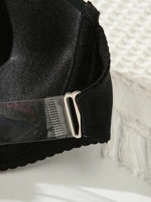 3pcs Smooth Strapless Bra With Underwire, Romantic And Sexy Style, Comes With Invisible Shoulder Straps For Multiway Dressing - Multicolor - View 6