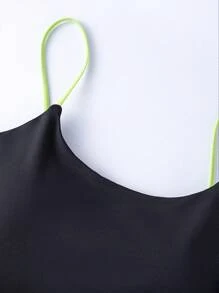 Chiquease Women's Summer Detachable Pad Spaghetti Strap Camisole - Multicolor - View 5