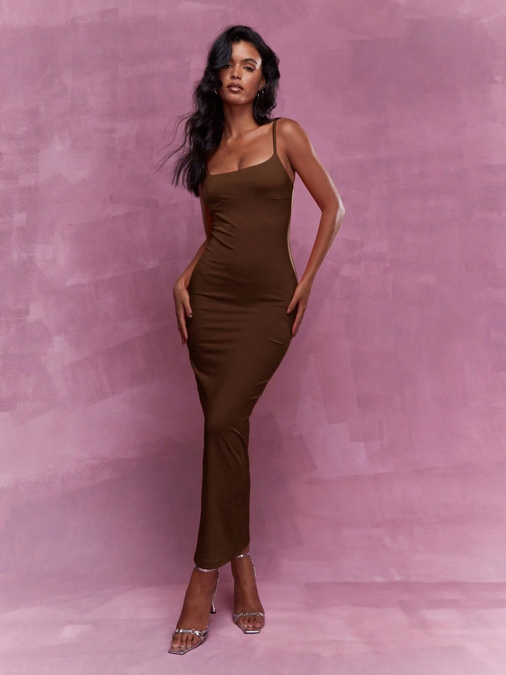 cami bodycon maxi dress Amazon.com: ABINGOO Women Vintage Spaghetti Strap Maxi Dress Sexy Low Cut  Backless Floral Satin Slip Long Dress Y2k Cami Bodycon Dresses 11-Blue  Floral S : Clothing, Shoes & Jewelry
