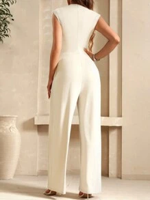 SHEIN Clasi Women's Comfortable Leisure Summer Jumpsuit, Long