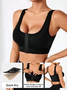 Gameset SHEIN Sport Women's Seamless Sports Underwear (Black) - Black - View 3