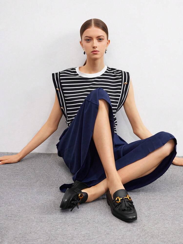 CUCCOO BIZCHIC Fashionable Horsebit Buckle Tassel Flat Shoes Suitable For Daily Wear Elegant Basics Business Casual Business Chic Spring Shoes Spring Break Easter For Christmas