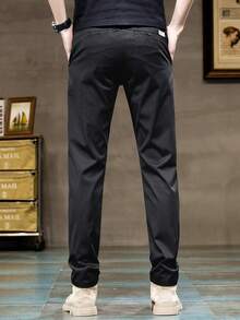 Quần âu nam Slim Fit - màu đen - Xem 2