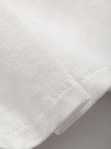 DAZY Solid Pleated Detail Denim Skirt Jeans Skirt