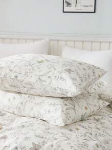 1 件春/夏/秋季花卉印花枕套，适合少女 - 彩色 - 查看 8