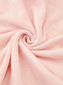 Manta de bebé suave para uso diario, simple y sencilla - Rosa - Ver 3