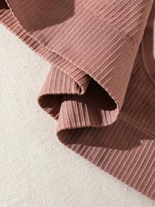 5pcs Seamless Plus Size Women'S Thongs - Multicolor - View 4