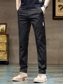 Quần âu nam Slim Fit - màu đen - Xem 3