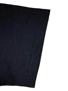 Playera deportiva casual para hombres de tamaño grande con estampado de animales y letras, verano - Negro - Ver 4