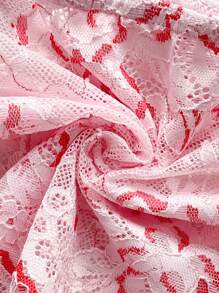 Soleia 女款夏季花邊荷葉邊細肩帶背心上衣