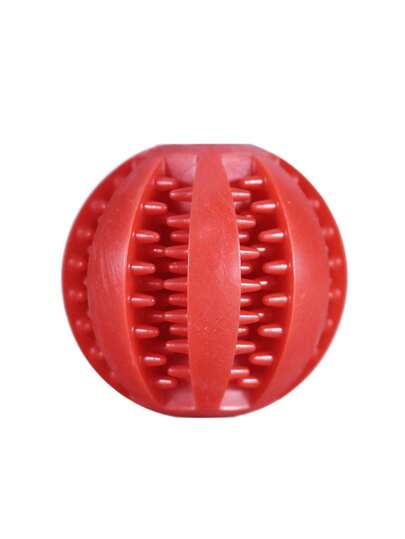 PETSIN 1 peça Brinquedo de Dispensação de Petiscos para Animais de Estimação, Bola de Borracha Elástica para Cães Pequenos, Bola de Limpeza e Moagem de Dentes para Animais de Estimação, Brinquedo para Cães