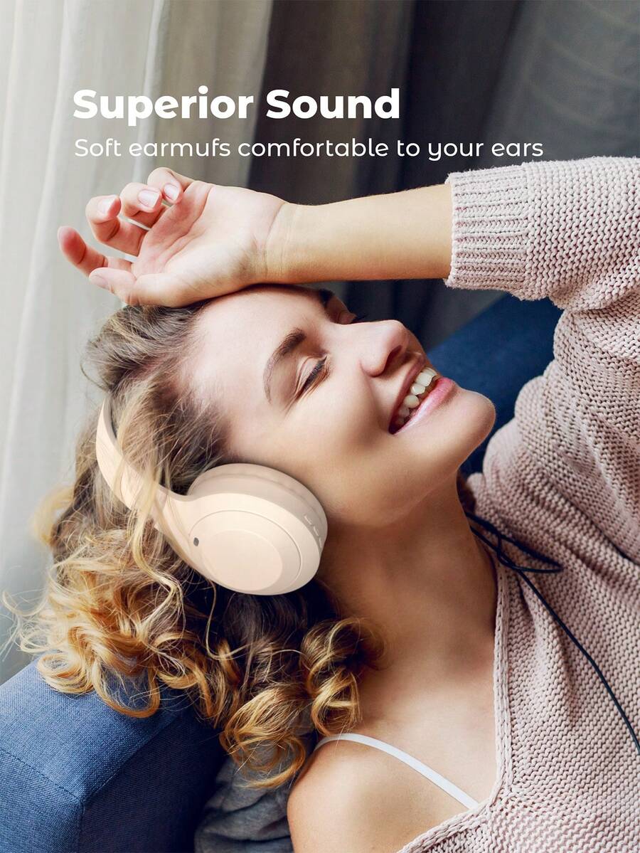 Teckwe Wireless Headset,Adjustable Width & HighDefinition Call Quality