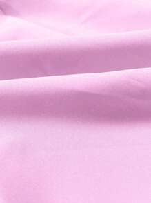 INAWLY Camisa de botón delantero sólida para el verano en tallas grandes