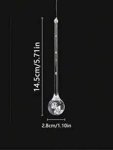 10入組壓克力水晶淚滴形掛飾，人工水晶設計用於婚禮派對天花板裝飾，用於婚禮道具的吊掛配件，適用於婚禮，派對和節日裝飾 - 彩色 - 查看 2