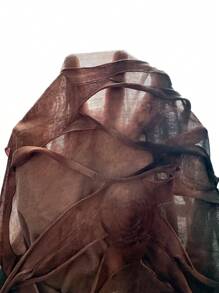 Slaydiva Plus Size Street Casual Gradient Tie Dye Texture Compression Two-Piece Set For Women - Multicolor - View 6